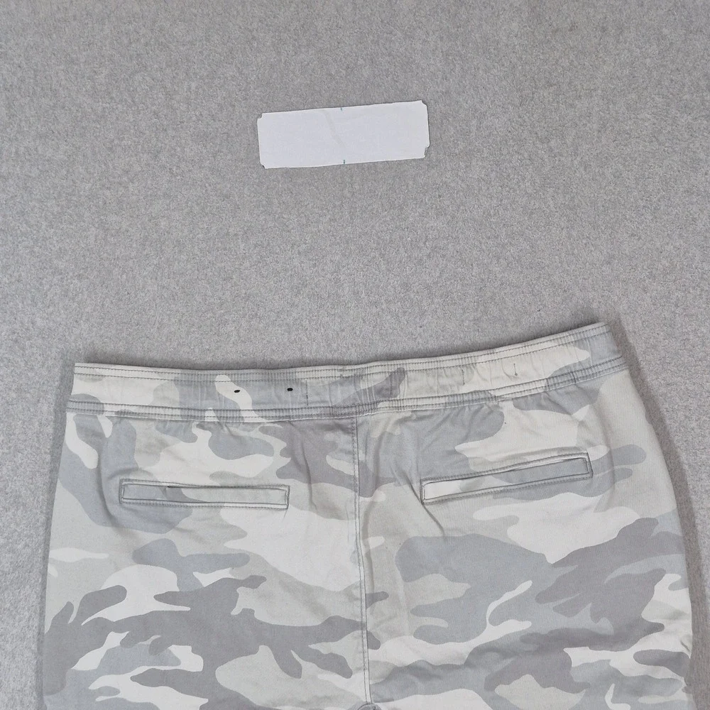 Hollister Men Shorts XL Gray Camouflage Jogger Short 9